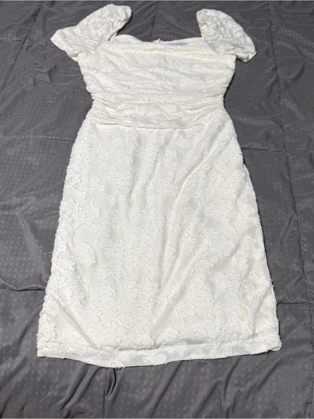 ali & jay Los Angeles white dress Floral Lined Summer Vibes Women’s size xs
